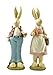 Easter Bunnies Hand Painted with Easter Rabbits Home Decoration 6.1 Inch