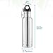Bottle Insulator,Beer Bottle Cooler,2 Pack 12 oz Stainless Steel Beer Bottle Holder and Insulator Beer Bottle Insulator with Bottle Opener