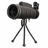 OUTERDO Monocular Dual Focus Telescope Camping Wildlife Hunting Surveillance Sporting Events Traveling Scope With Tripod Waterproof Optics Zoom Bright and Clear with 12 Magnification