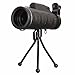OUTERDO Monocular Dual Focus Telescope Camping Wildlife Hunting Surveillance Sporting Events Traveling Scope With Tripod Waterproof Optics Zoom Bright and Clear with 12 Magnification