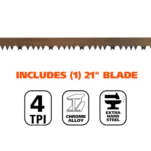 GreatNeck 21 Inch Bow Saw for Brush Clearing and Dry Wood Cutting photo 9