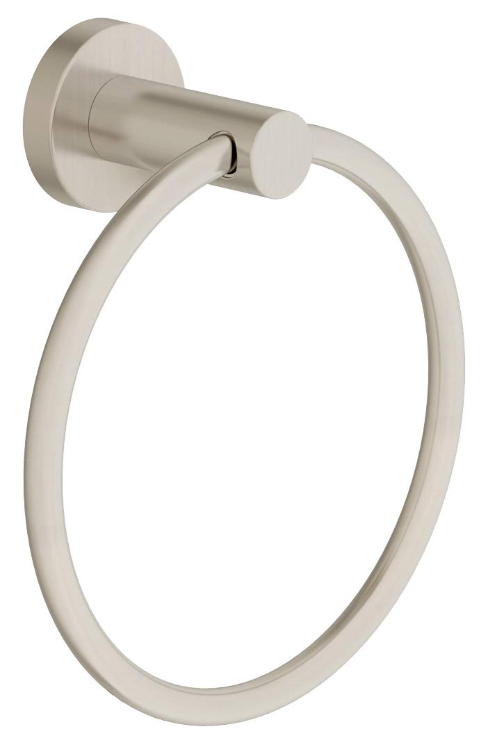 Symmons 353TR-STN Dia Towel Ring, Satin Nickel Finish by Symmons