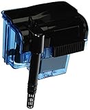 Penn Plax Cascade Hang-on Aquarium Filter With Quad Filtration System Cleans Up To 50 Gallon Tank