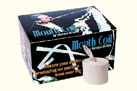 Mouth Coils (White) by Di Fatta - Trick