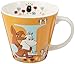 Yamaka Shoten MOOMIN MM630-11J Initial Mug, J, Capacity: Approx. 11.5 fl oz (340 ml), Microwave Safe, Moomin Goods, Scandinavia, Mother's Day, Gift, Tableware, Gift, Wedding Gift, Made in Japan