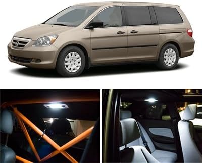 11-Piece Honda Odyssey Interior Package LED Lights Kit 6000K SMD WHITE 2005-2010