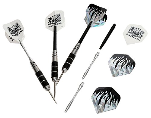Taloyer Steel Tip Darts Tungsten Barrel Aluminium Dart Shaft Professional Set &Case - Thumbnail 2