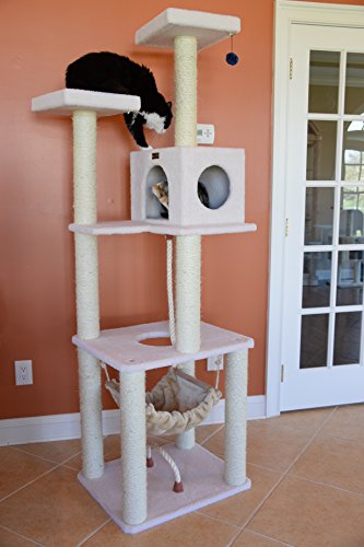 Armarkat Deluxe Cat Tree, Model B7301, Ivory