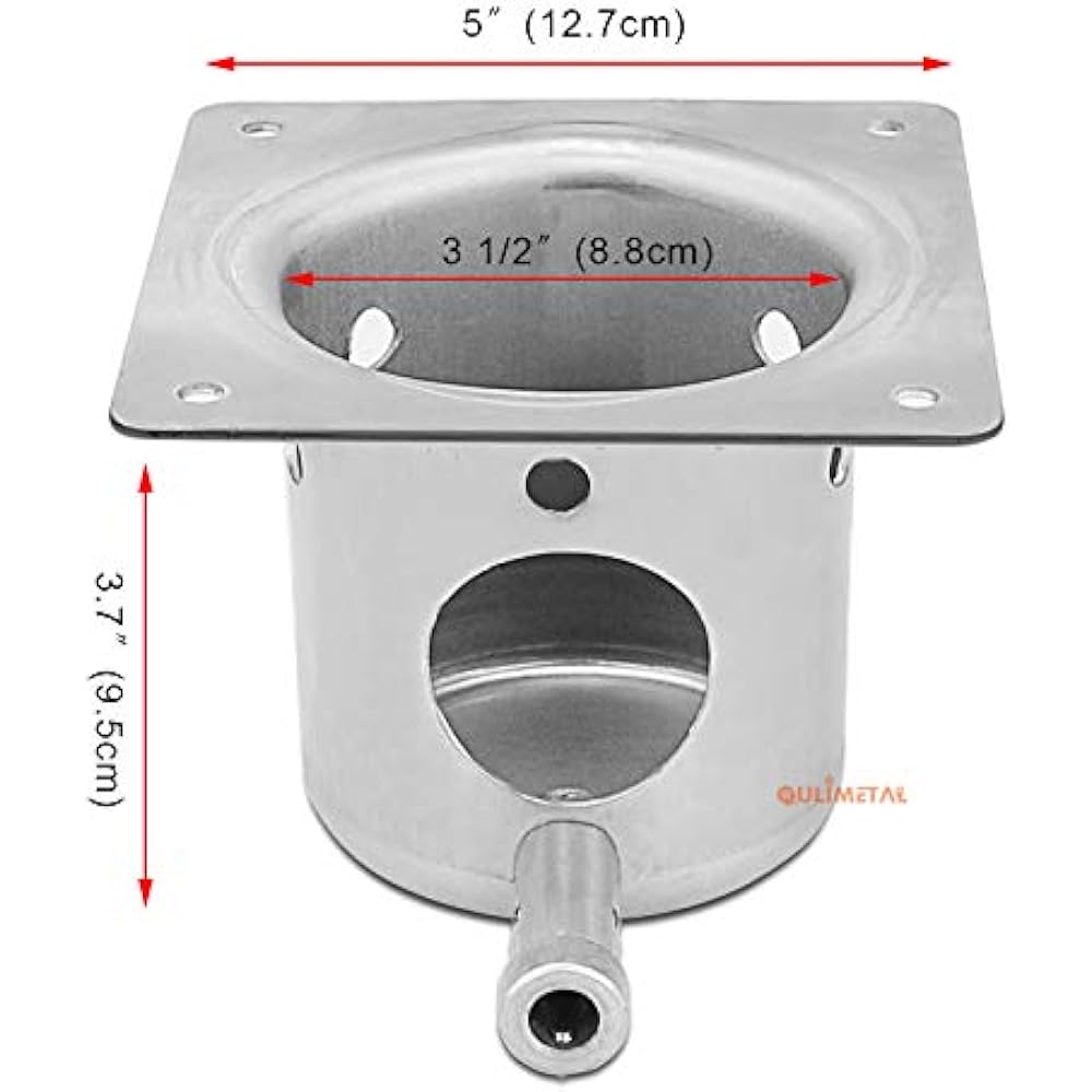 Fire Burn Pot Replacement Parts For Traeger Pellet Grill Burner Garden