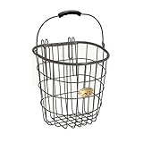 M	Nantucket Bicycle Basket Co. Nantucket Bicycle Basket Co. Surfside Rear Wire Pannier Bag with Hooks