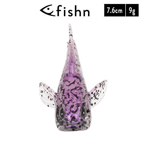 FISHN 5er Set GOBYone 7,6cm 9gr Ultra Realistische Grundel Gummifisch zum Angeln auf Barsch und – Bild 6