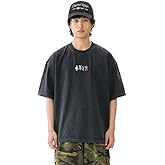 BLACKARMADA Unisex Oversized T-Shirt-Minimalist Design, 102% Cotton, Everyday Casual Wear for Men&Women Black