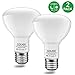 Govee 10W Dusk to Dawn BR30 LED Bulb Light, Auto Turn On Off, 60W Equivalent, 800 Lumens Soft White 2700K, E27 Base, 120°Beam Angle Spotlight for Indoor and Outdoor 2 Pack