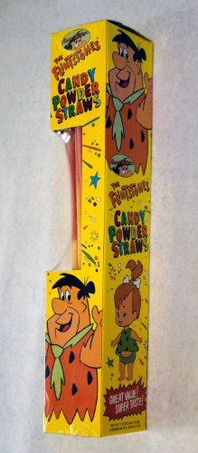 The Flintstones Candy Powder Straws