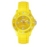 Ice-Watch Unisex SI.YW.U.S.09 Sili Collection Yellow Plastic and Silicone Watch
