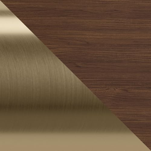 Walnut/Gold
