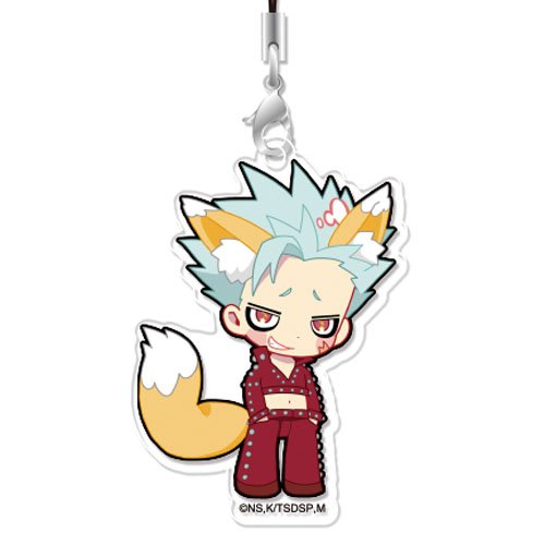 七つの大罪 アクリルストラップ アニマルエディション バンの買取価格 相場 高価買取なら買取一括比較のウリドキ