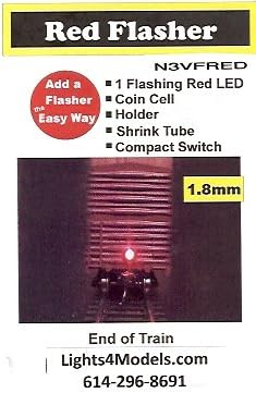 N3Vfred End of Train LED for N-Scale by Evan Designs