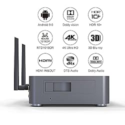 zidoo Z10Pro 4K Media Player, with Realtek 1619DR
