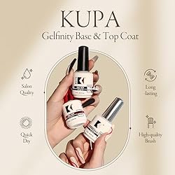 KUPA GelFinity Gel Topcoat Gloss Finish 8oz