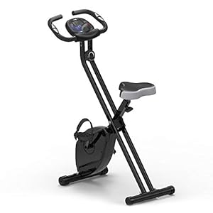 Dripex Upright Exercise Bikes (Indoor Studio Cycles) – Studio Quality with Heart Rate Monitor, Large Bidirectional Flywheel, Belt Drive, Infinite Resistance, LCD Displays, Hand Pulse【2020 Mode】