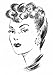 How to Create 1940s Hairstyles -- Instructions and Illustrations for 17 Swing Era Styles