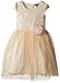 ZUNIE Girls' Brocade Ballerina Dress
