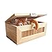 Eastern Fashional Life Fully Assembled Turns Itself Off Useless Box Leave Me Alone Machine Box with Real Wood
