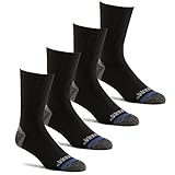 Magnum Heavy Duty Cushioned Work Crew Socks for Men or Women – Perfect for Boots (Large)