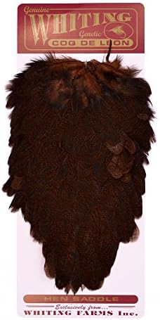 Whiting Farms Coq de Leon Hen Saddle – Speckled Brown