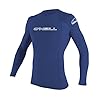 ONeill-UV-Sun-Protection-Mens-Basic-Skins-Long-Sleeve-Crew-Rashguard