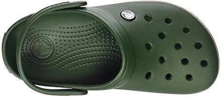 forest green crocs