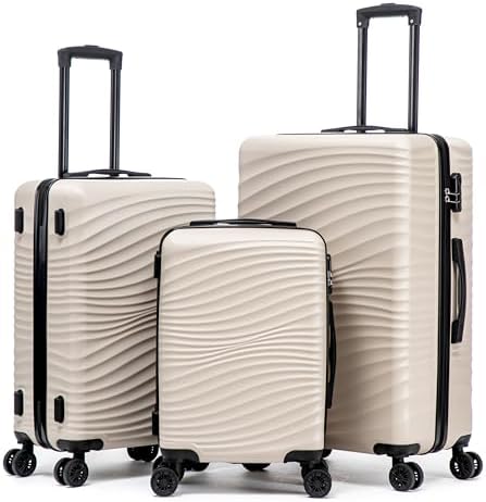 Amazon.com | Tripcomp Luggage Sets 3piece Set Hardshell Luggage