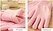 Security Spa Moisturizing Gel Pink Gloves Skin Care Manicure Kit Moisturizing Silicone Gel Spa Slaon Gloves Therapy Skin Soften Treatment