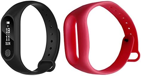 Revivefit Meta Fitness Smart Band with Blood Pressure Measurement, Heart Rate Sensor, Calorie Counter, Pedometer Compatible with All Device