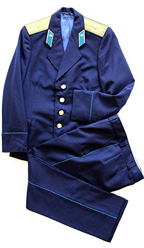 Soviet USSR Original Air Force Communication Major Parade Uniform 1988 Rare Blue