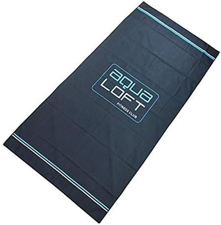 小さい ホットスプリングビーチクイックドライタオル水泳ビーチヨガフィットネスタオル 軽い Color Blue 未使用品