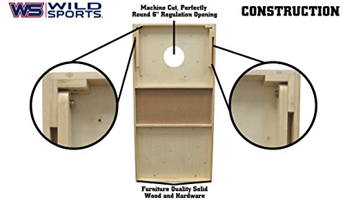 Wild Sports NFL 2'x4' Jacksonville Jaguars Cornhole Set - Thumbnail 3