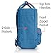 Fjallraven - Kanken-Mini Classic Pack, Heritage and Responsibility Since 1960, Air Blue, One Size