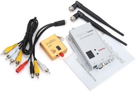 pipoyoyo Partom FPV 1.2G 1.3G 8CH 800mw Wireless AV Transmitter and Receiver