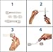 Tinok Baby Safety locks - 6 Pack Adjustable Child Safety Cabinet Locks 2 Extra 3M Adhesive - Best Safety System with Easy Installation - Latches to Baby Proof Drawer, Cabinet, Toilet Seat, Fridge