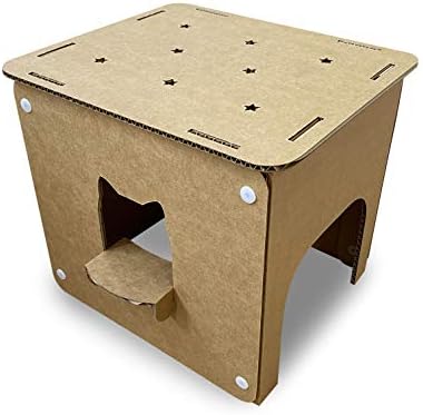国産強化ダンボール製キャットハウスシリーズ コネコのスミカ 小猫専用ハウス
