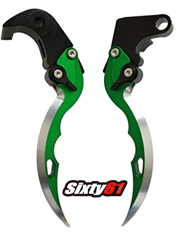 Sixty61 Green Blade Levers for Kawasaki ZX10 ZX10R Kosovo | Ubuy