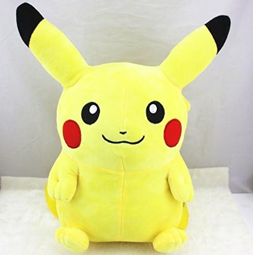 Pikachu Stuffed Plush Backpack New Pokemon Soft School Bag Gift for Kids Girlfriend