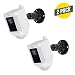 Adjustable Indoor/Outdoor Metal Mount for Ring Spotlight Cam Battery - Extra Flexibility for Your Ring Camera (2 Pack, Black) primary