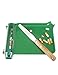 Medarchitect Right Hand Pill Counting Tray with Spatula (Green - Wood Handle)