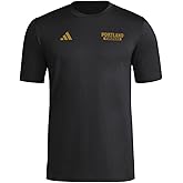 Adidas Mens Portland Timbers Local Warp Pre-Game Short Sleeve T-Shirt