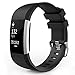 MoKo Fitbit Charge 2 Band, Soft Silicone Adjustable Replacement Sport Strap Band for Fitbit Charge 2 Heart Rate + Fitness Wristband, Wrist Length 5.70