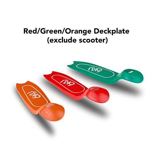 6KU Changeable Deckplate (Orange/Red/Green)  3 pieces