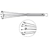 WMF-Professional-Plus-Ball-Whisk-Flexi-Whisk-Stainless-Steel-27cm WMF Flexi Whisk 27 cm Plus Cromargan Stainless Steel Frosted Dishwasher Safe
